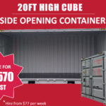 20’ HC Side OpeningContainer For Sale in NSW