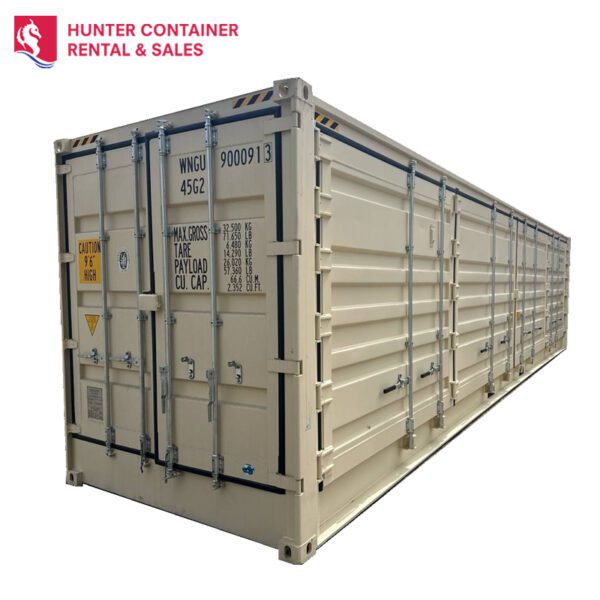 40ft HC Full Side Opening Shipping Container Hire and Sales NSW