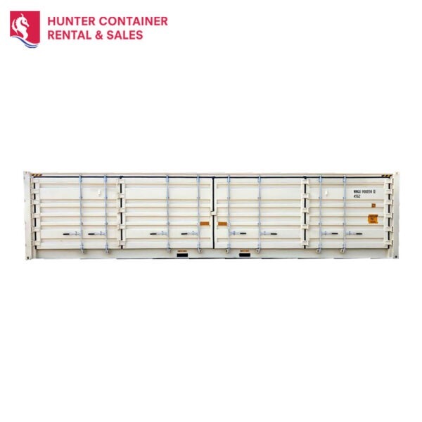 40ft High Cube 4 Door Side Opening Shipping Container Rental & Sales NSW